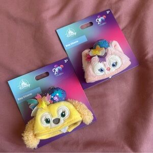 Hong Kong Disney 20th Anniversary Lina Bell and Cookie Ann bag charms